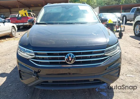 2022 Volkswagen Tiguan 2.0T S z USA, uszkodzony, nr VIN 3VV1B7AX9NM158751